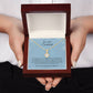 To my soulmate - Love you more than words can express - Alluring Beauty Necklace